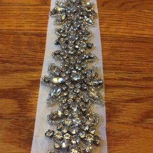 💎Swarovski designer bridal/wedding belt💎